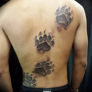 фото тату медвежья лапа от 30.09.2017 №112 - bear paw tattoo - tattoo-photo.ru 1415123 135123 135123 15123