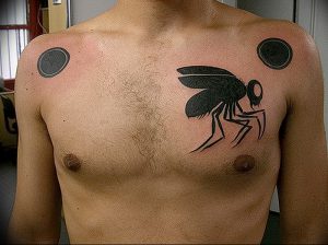 фото тату муха от 22.09.2017 №016 - Fly Tattoo - tattoo-photo.ru