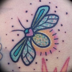фото тату муха от 22.09.2017 №027 - Fly Tattoo - tattoo-photo.ru