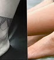 фото тату на щиколотке от 30.10.2017 №112 — ankle tattoo — tattoo-photo.ru