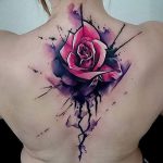 фото тату роза от 30.09.2017 №019 - rose tattoo - tattoo-photo.ru