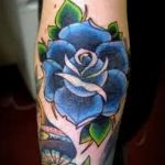 фото тату роза от 30.09.2017 №036 - rose tattoo - tattoo-photo.ru