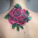 фото тату роза от 30.09.2017 №041 - rose tattoo - tattoo-photo.ru