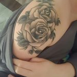 фото тату роза от 30.09.2017 №048 - rose tattoo - tattoo-photo.ru