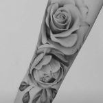 фото тату роза от 30.09.2017 №056 - rose tattoo - tattoo-photo.ru