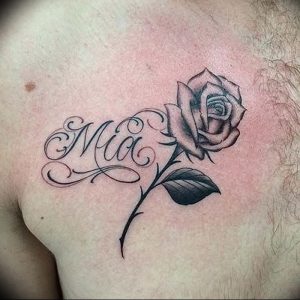 фото тату роза от 30.09.2017 №060 - rose tattoo - tattoo-photo.ru