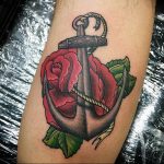 фото тату роза от 30.09.2017 №063 - rose tattoo - tattoo-photo.ru