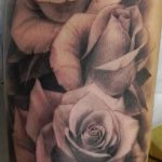 фото тату роза от 30.09.2017 №065 - rose tattoo - tattoo-photo.ru