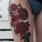 фото тату роза от 30.09.2017 №068 - rose tattoo - tattoo-photo.ru