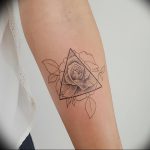 фото тату роза от 30.09.2017 №070 - rose tattoo - tattoo-photo.ru