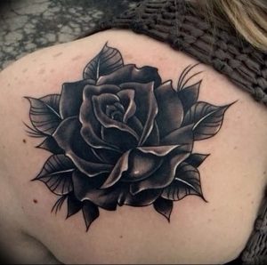 фото тату роза от 30.09.2017 №087 - rose tattoo - tattoo-photo.ru