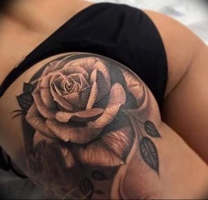 фото тату роза от 30.09.2017 №098 - rose tattoo - tattoo-photo.ru