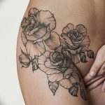 фото тату роза от 30.09.2017 №099 - rose tattoo - tattoo-photo.ru