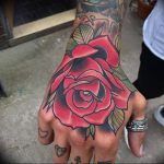 фото тату роза от 30.09.2017 №104 - rose tattoo - tattoo-photo.ru