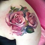 фото тату роза от 30.09.2017 №113 - rose tattoo - tattoo-photo.ru