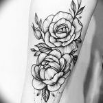 фото тату роза от 30.09.2017 №117 - rose tattoo - tattoo-photo.ru