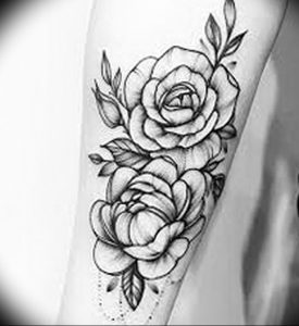 фото тату роза от 30.09.2017 №117 - rose tattoo - tattoo-photo.ru