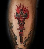 фото тату факел от 08.09.2017 №113 — tattoo torch — tattoo-photo.ru