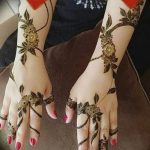 фото Рисунки мехенди на руке от 02.10.2017 №013 - mehendi on hand - tattoo-photo.ru