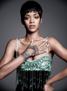 фото Тату Рианны от 30.09.2017 №038 - Rihanna Tattoo - tattoo-photo.ru 12415123