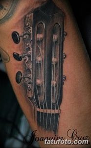 фото тату гитара от 03.09.2017 №007 - tattoo guitar - tatufoto.com