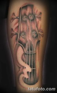 фото тату гитара от 03.09.2017 №024 - tattoo guitar - tatufoto.com