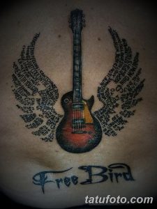 фото тату гитара от 03.09.2017 №034 - tattoo guitar - tatufoto.com