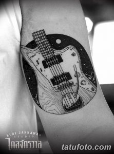 фото тату гитара от 03.09.2017 №042 - tattoo guitar - tatufoto.com 12323123