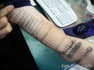 фото тату гитара от 03.09.2017 №077 - tattoo guitar - tatufoto.com