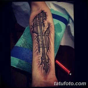 фото тату гитара от 03.09.2017 №078 - tattoo guitar - tatufoto.com