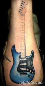 фото тату гитара от 03.09.2017 №105 - tattoo guitar - tatufoto.com