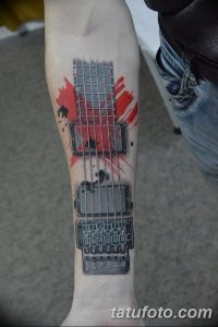 фото тату гитара от 03.09.2017 №110 - tattoo guitar - tatufoto.com