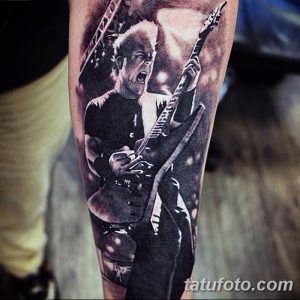 фото тату гитара от 03.09.2017 №121 - tattoo guitar - tatufoto.com