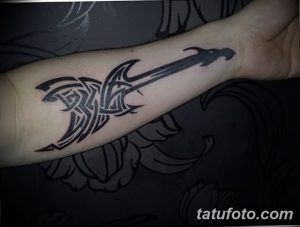 фото тату гитара от 03.09.2017 №134 - tattoo guitar - tatufoto.com