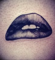 фото тату губы рисунок от 30.09.2017 №005 — tattoo lips drawing — tattoo-photo.ru