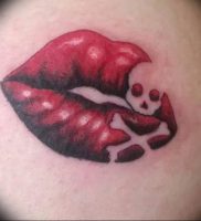 фото тату губы рисунок от 30.09.2017 №017 — tattoo lips drawing — tattoo-photo.ru