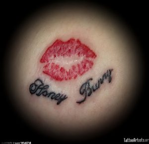 фото тату губы рисунок от 30.09.2017 №077 - tattoo lips drawing - tattoo-photo.ru