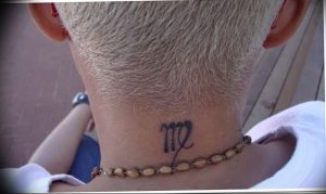 фото тату знак зодиака Дева от 30.09.2017 №058 - tattoo zodiac sign Virgo - tattoo-photo.ru