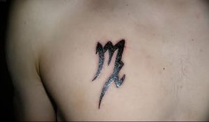 фото тату знак зодиака Дева от 30.09.2017 №061 - tattoo zodiac sign Virgo - tattoo-photo.ru