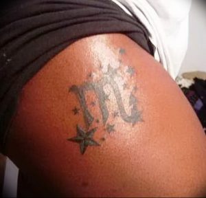 фото тату знак зодиака Дева от 30.09.2017 №071 - tattoo zodiac sign Virgo - tattoo-photo.ru