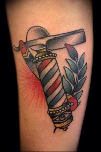 фото тату лезвие (опасная бритва) от 08.09.2017 №055 - tattoo dangerous razor