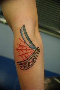 фото тату лезвие (опасная бритва) от 08.09.2017 №072 - tattoo dangerous razor