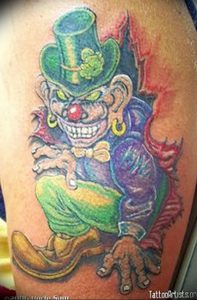фото тату лепрекон от 04.10.2017 №007 - tattoo leprechaun - tattoo-photo.ru