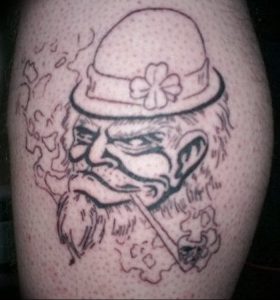 фото тату лепрекон от 04.10.2017 №010 - tattoo leprechaun - tattoo-photo.ru