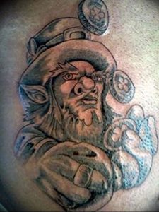 фото тату лепрекон от 04.10.2017 №029 - tattoo leprechaun - tattoo-photo.ru