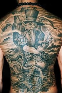 фото тату лепрекон от 04.10.2017 №052 - tattoo leprechaun - tattoo-photo.ru