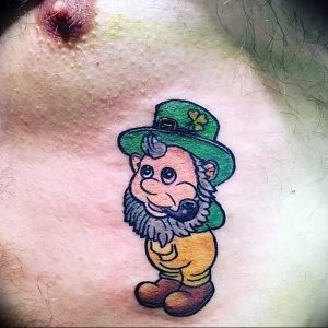фото тату лепрекон от 04.10.2017 №088 - tattoo leprechaun - tattoo-photo.ru