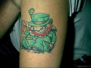 фото тату лепрекон от 04.10.2017 №090 - tattoo leprechaun - tattoo-photo.ru