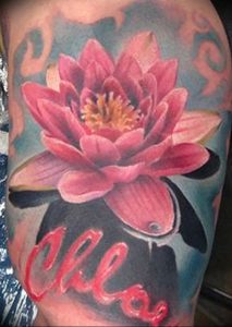 фото тату лотос от 02.10.2017 №017 - lotus tattoo - tattoo-photo.ru