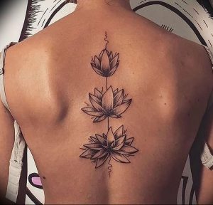 фото тату лотос от 02.10.2017 №019 - lotus tattoo - tattoo-photo.ru